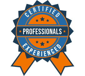 Certified and Experienced Professionals Badge