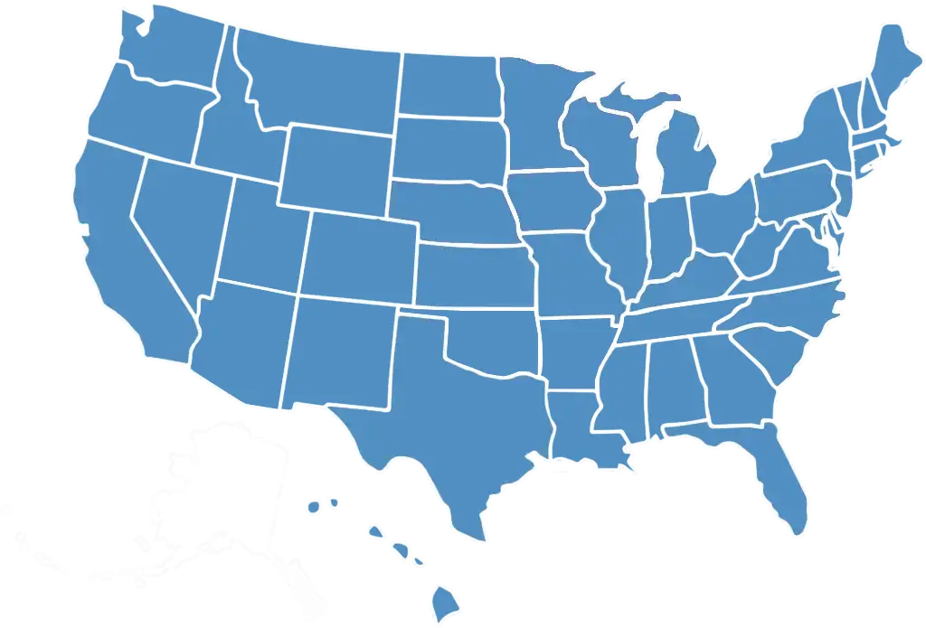 Served States Map