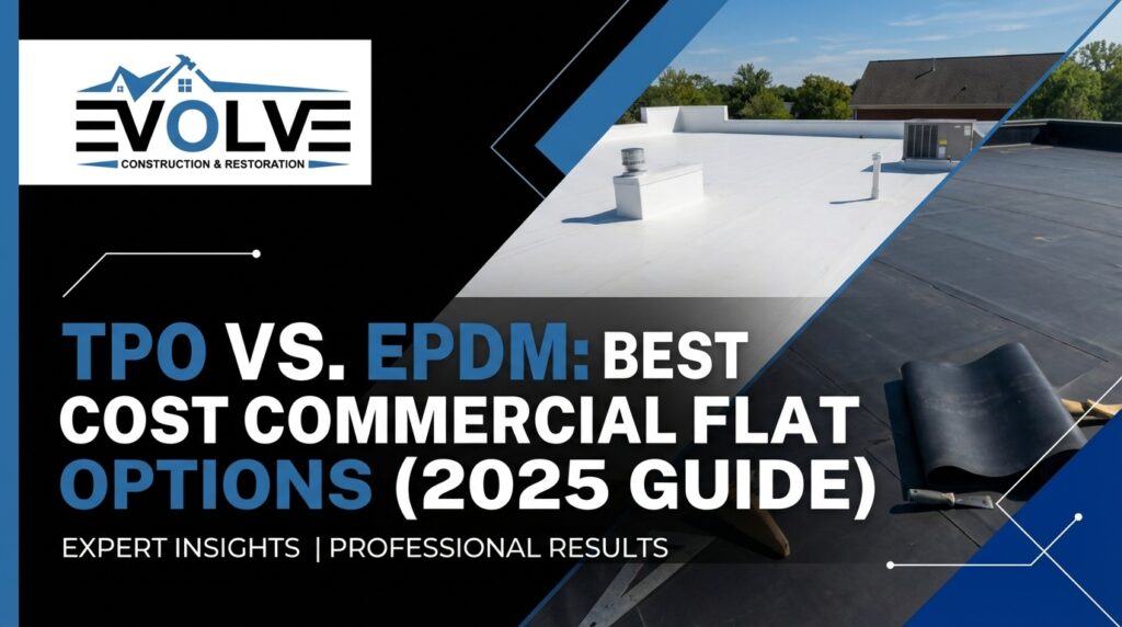 TPO vs. EPDM: Best Commercial Flat Roof Options (2025 Guide)