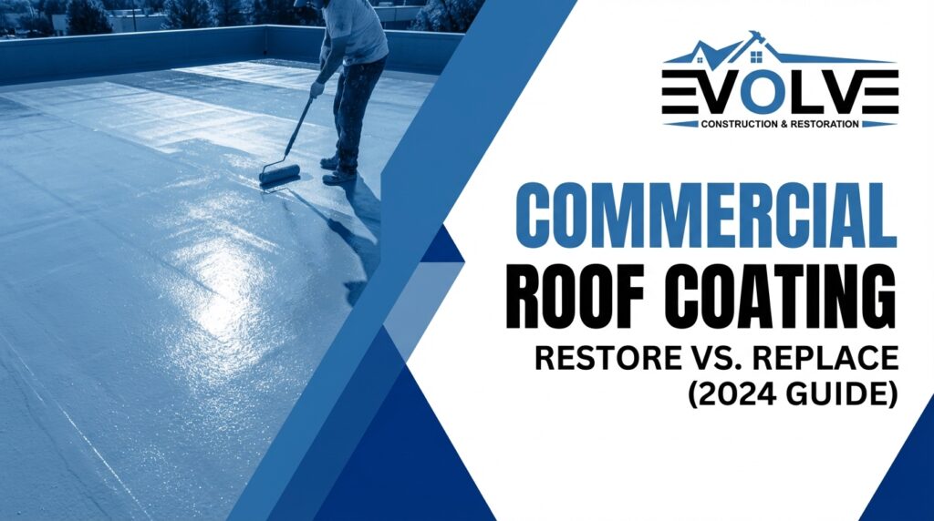 Commercial Roof Coating: Restore vs. Replace (2024 Guide)
