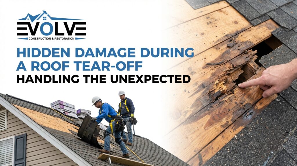 Hidden Damage During A Roof Tear-Off: Handling The Unexpected