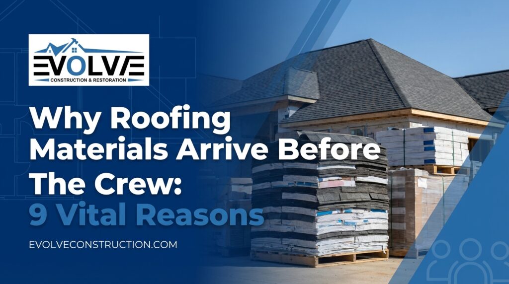 Why Roofing Materials Arrive Before The Crew: 9 Vital Reasons