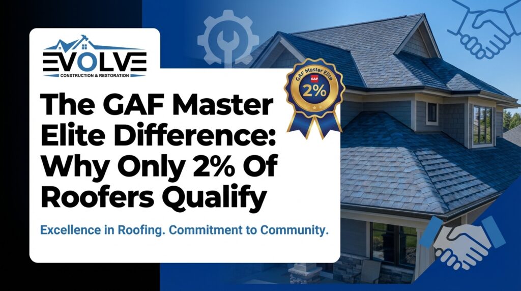 The GAF Master Elite Difference: Why Only 2% Of Roofers Qualify